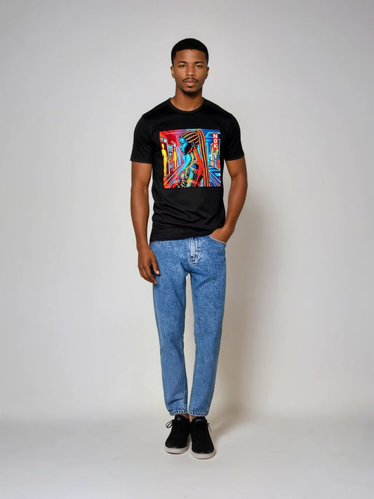 Cyber Girl Graphic Tee