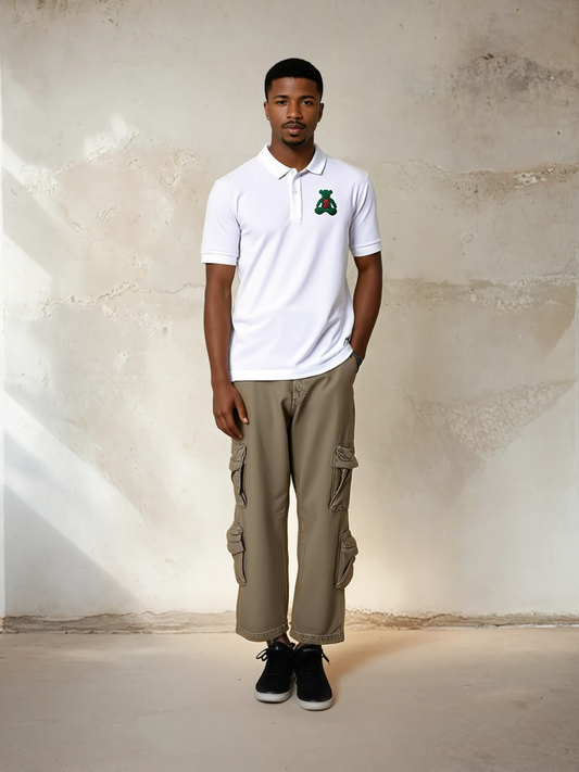 Nok Bear Embroidered Polo