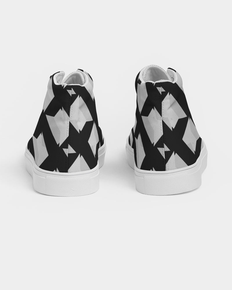 MONOGRAM HIGHTOP CANVAS SHOES
